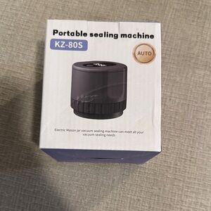 Portable electric mason jar sealer